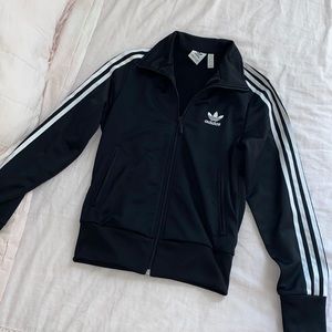 Adidas black zip up jacket